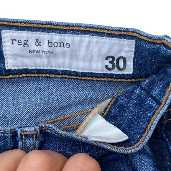 Rag&Bone Mazie Side Stripe High Rise Ankle‎ Skinny - Picture 8 of 11